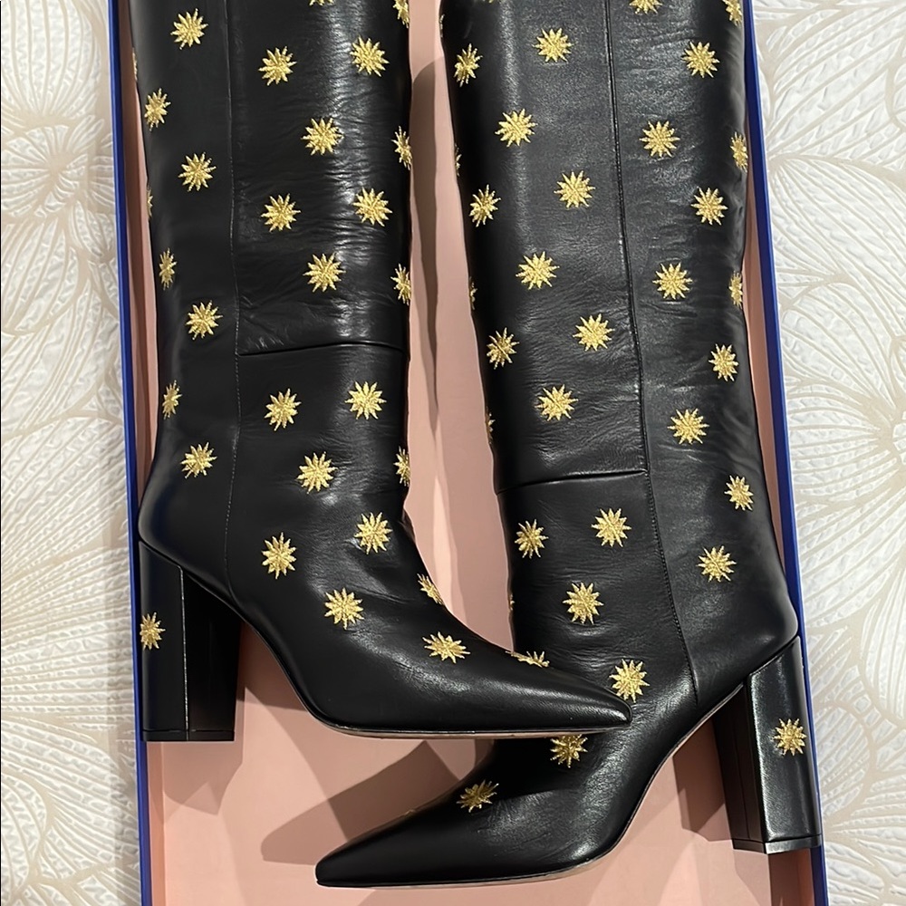 STUART WEITZMAN MONA BOOTS USED SIZE 9